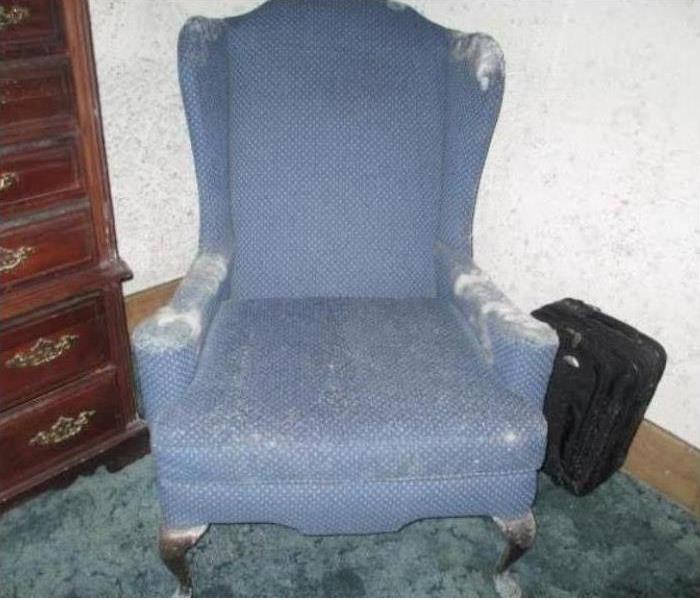 Moldy Chair in Affected Home